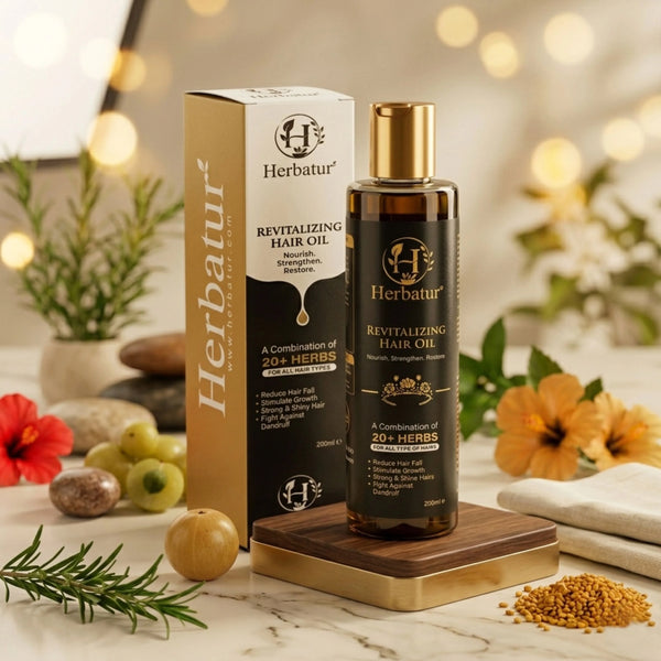 Herbatur revitalizing Hair oil 200ML